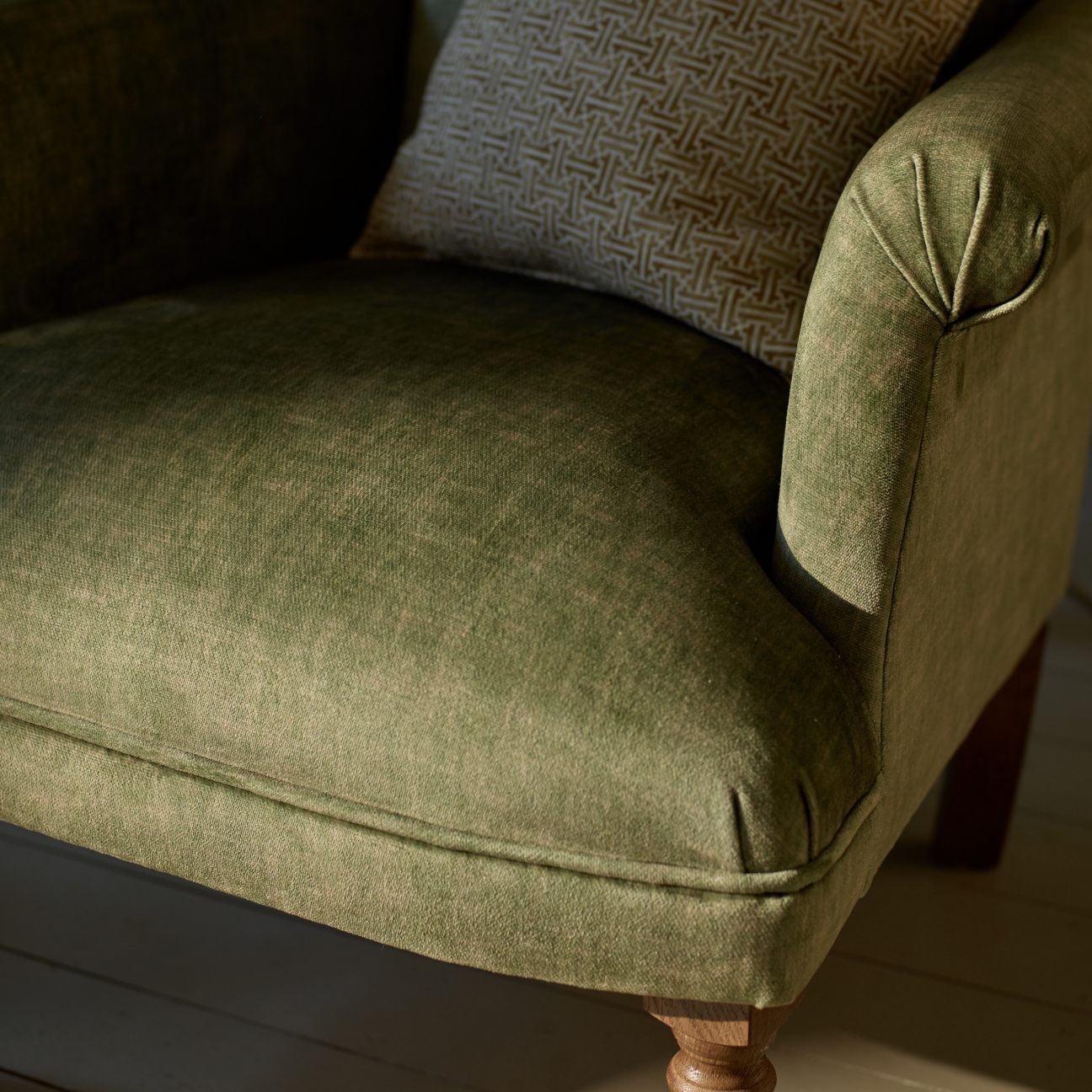 Soft velvet with subtle texture