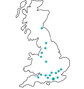 sofas and stuff showroom map
