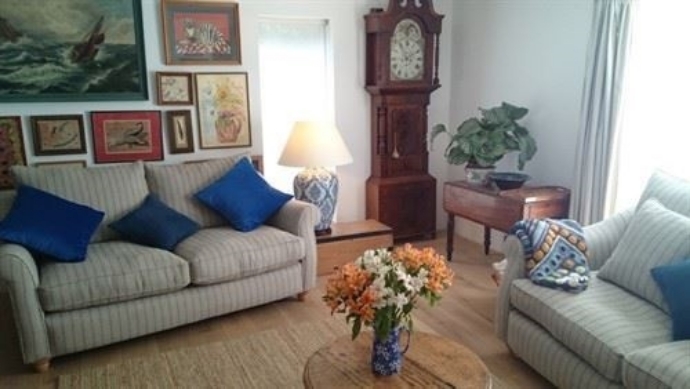 Customer Image: Carbis Bay 2.5 Seater Sofa in Barra Ticking Kashmere Blue