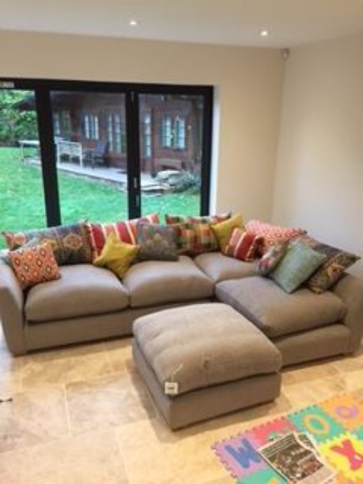 Hambledon Corner Sofa in Fisher Mushroom