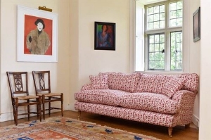 Photoshoot Images: Alwinton Large Sofa in Rosehip Linen Rose