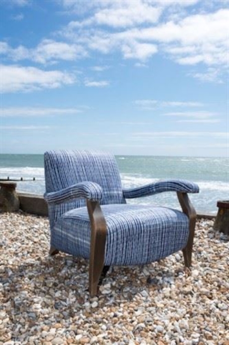 Bumble Chair in Shibori Ocean