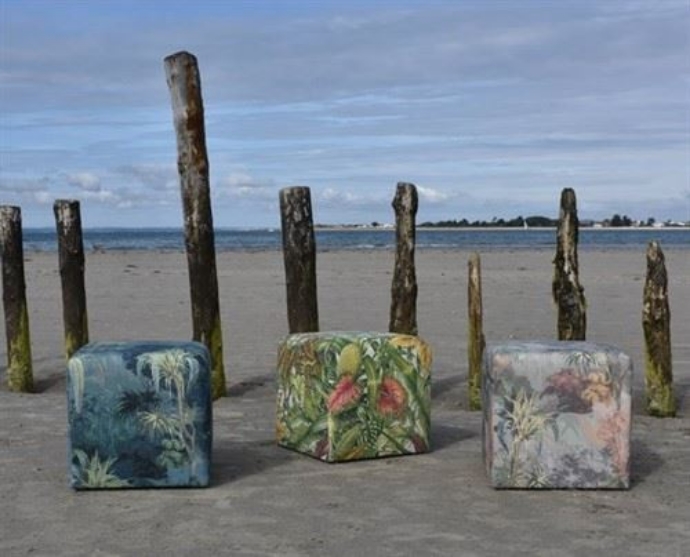 Cubes in Pedroso & Orsorio Jungle Prints