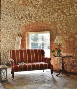 Midhurst Small Sofa in Kirkby Cheveyo Saffron