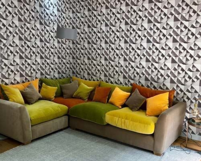 Customer Photos: Hambledon corner unit in Portland Brilliant Velvets