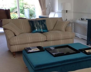 Customer Image: Alwinton 3 seater sofa in Ullswater Stripe LInen