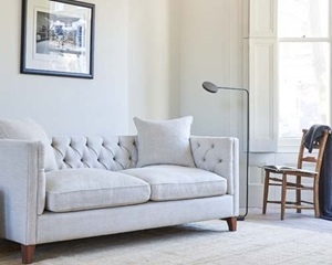 Haresfield Large Sofa in Sole LInen