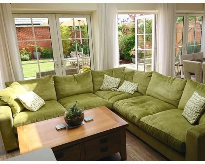 Customer Image: Stockbridge Corner Sofa in Mossop Moss