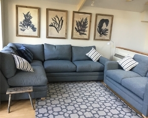 Customer Image: Langland RHF Corner Group & 2 Seater Sofa in Ross Aquaclean Hove Denim