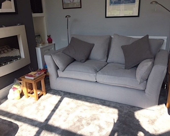 Customer Image: Aldeburgh 3 Seater Sofa in Romo Linara Turtle Dove