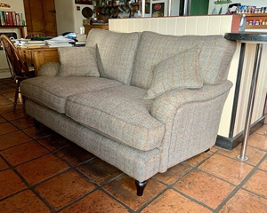 Customer Photo: Temple Small 2 Seater Sofa in Harris Tweed Brown