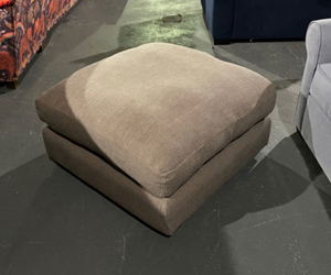 Clearance West Sussex: Stockbridge combi footstool in Finesse Anthracite