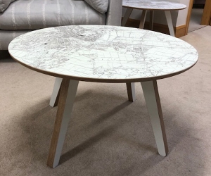 Round Harrogate Map coffee table Round Harrogate Map coffee table - £359