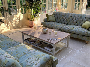 Customer Photos: Chiddingfold 3 Seater Sofas in Floreale Linen Celadon