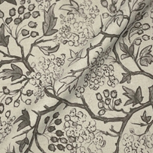 RHS Collection - Gertrude Jekyll Linen Cotton Blend: Brown