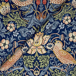 Morris & Co. Collection - Strawberry Thief: Indigo / Mineral