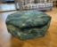 Clearance Edinburgh: Threepenny Bit Footstool in Linwood Velvet Wonderland