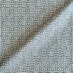 RHS Collection - Gertrude Jekyll Lattice: Navy