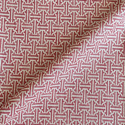 RHS Collection - Gertrude Jekyll Lattice: Red