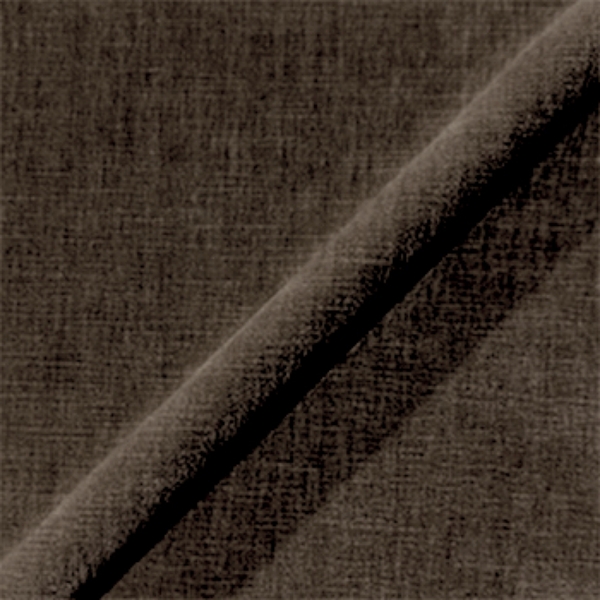Fabric Super Soft Velvet: Mocha