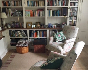 Customer Photos: Snape Chairs in Floral Linen Shangri-La
