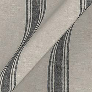 Flemish Stripe Linen: flemish black
