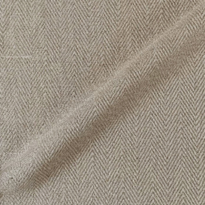 Whernside Herringbone | Stone | Linen Blend | S&S Exclusives