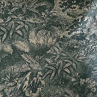 RHS Botanicals - Ferns Toile: Teal