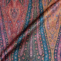 V&A Threads of India Opulent Velvets - Paisley Splendour: Rouge