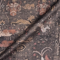 V&A Threads of India Opulent Velvets - Lahore Dynasty: Slate