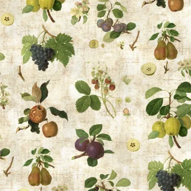RHS Collection on Velvet - William Hooker Design: Fruit