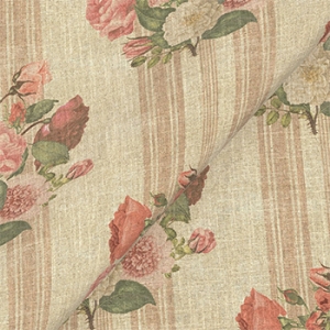 Exclusive Fabric RHS Etta's Bouquet: Sunset Blush