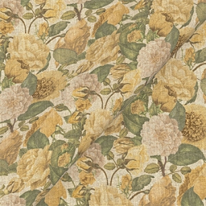 Exclusive Fabric RHS Etta's Bouquet All Over: Summer