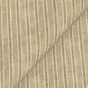 Exclusive Fabric Etta's Stripe: Jute