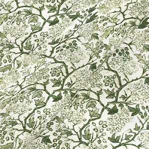 Exclusive Fabric RHS Collection on Velvet - Gertrude Jekyll: Forest