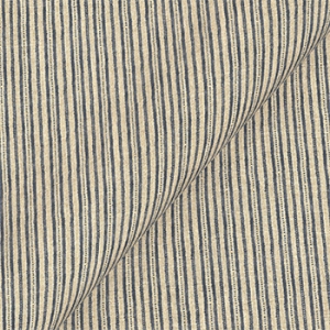 Exclusive Fabric Sussex Stripe: Ink