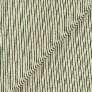 Exclusive Fabric Sussex Stripe: Forest