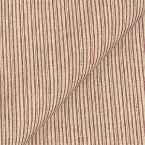 Exclusive Fabric Sussex Stripe: Currant