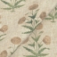 Exclusive Fabric V&A Threads of India on Linen - Regal Poppy: Alba