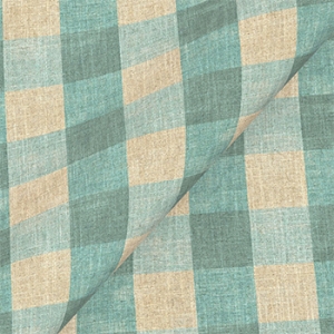 Sussex Gingham Large: Sea Mist
