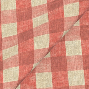 Sussex Gingham Large: Brick