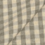 Exclusive Fabric Sussex Gingham Small: Bark