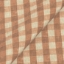Exclusive Fabric Sussex Gingham Small: Cinnamon 
