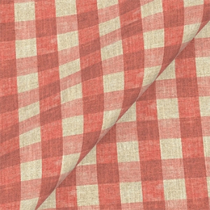 Sussex Gingham Small: Brick