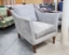 Outlet West Sussex: Brunel Chair in Warwick Lovely Velvet Marble