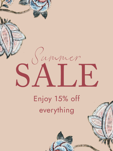 15% off made-to-order furniture and our exclusive fabrics.
