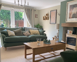 Alwinton 4 Seater Sofa in Warwick Koki Vine