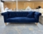 Outlet West Sussex: Arncliffe 3 Seater Sofa in Super Soft Velvet Navy