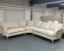 Outlet Edinburgh: Alwinton Bespoke Size Corner Group Sofa in Linwood Delta II Bone