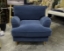 Outlet Battersea: Alwinton Chair in Clever Tough Eco Velvet Navy